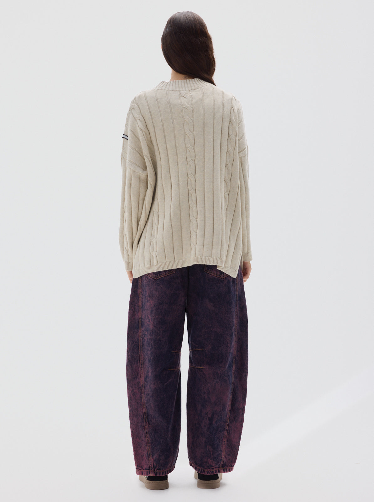 Serge cotton knit sweater_Cream