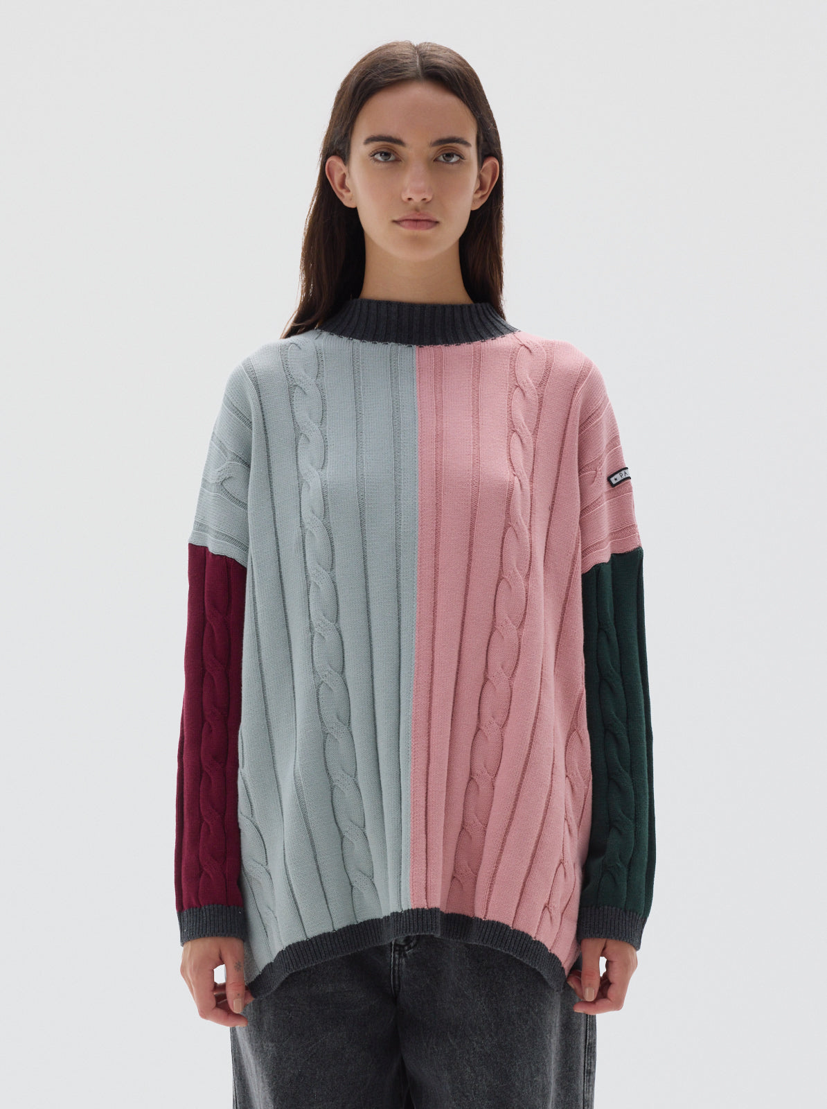 Serge Cb cotton knit sweater_Light blue