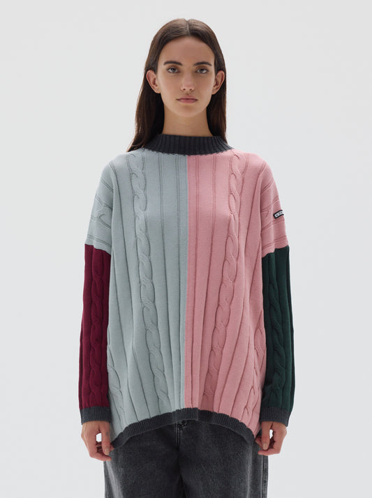 Serge Cb cotton knit sweater_Light blue