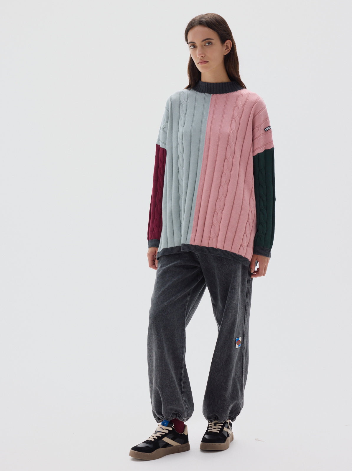 Serge Cb cotton knit sweater_Light blue