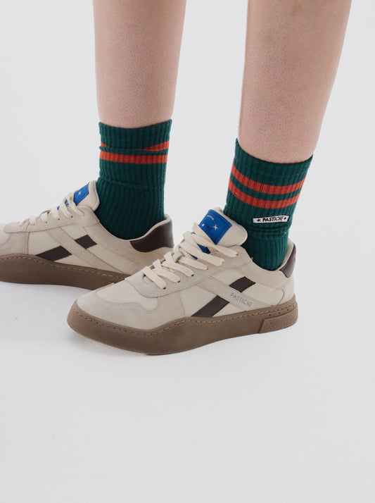 Club 83 leather sneaker _cream
