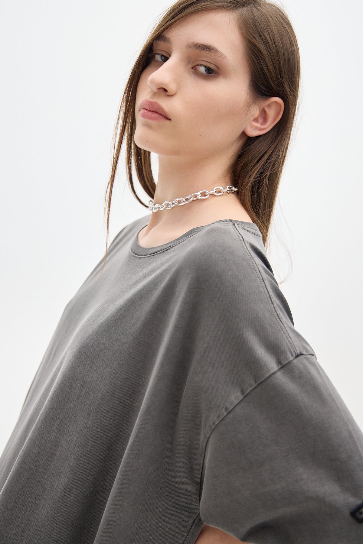Pad Dress_Grey