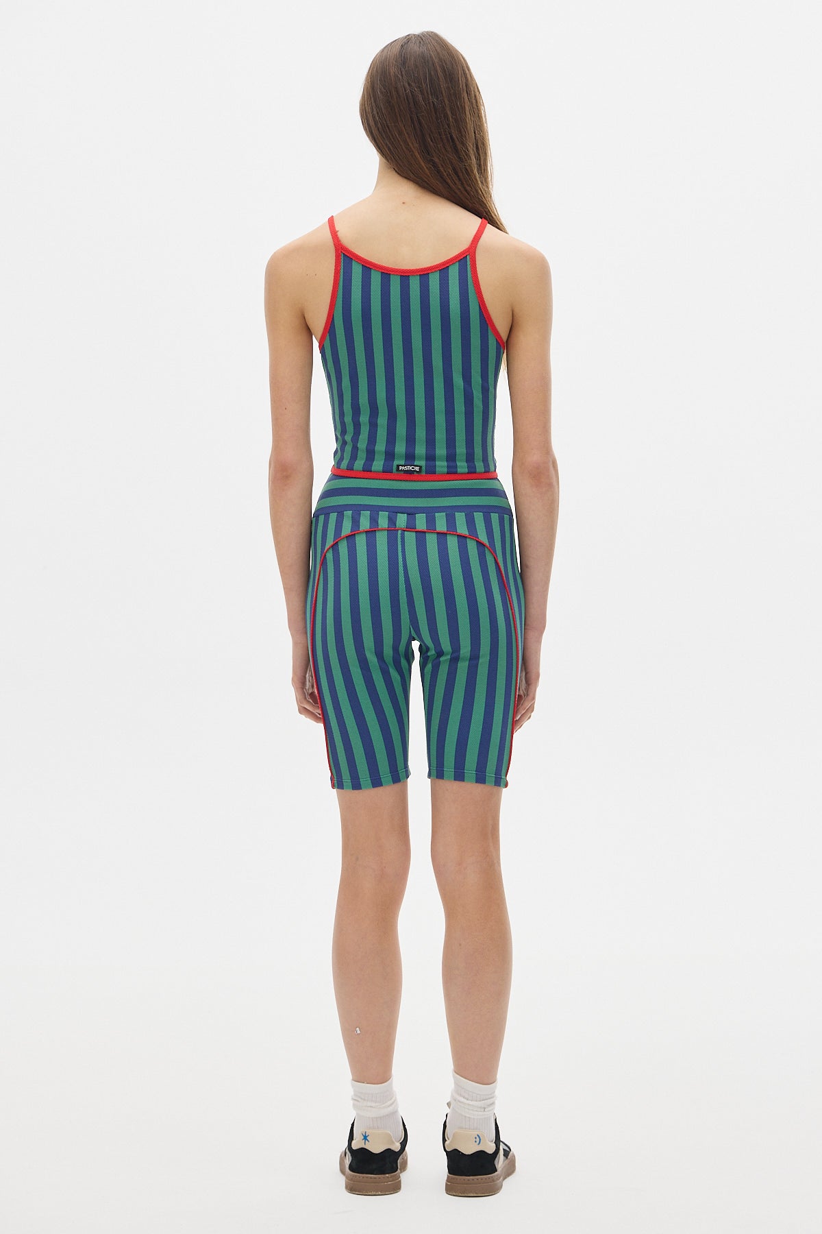 Biker Leggings_Green/Blue