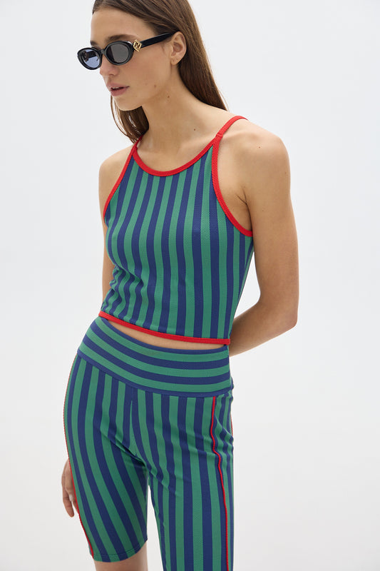 Racer Top_Green/Blue