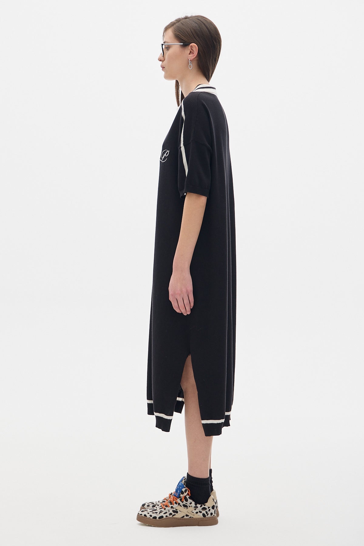 Pol Knit Dress_Black
