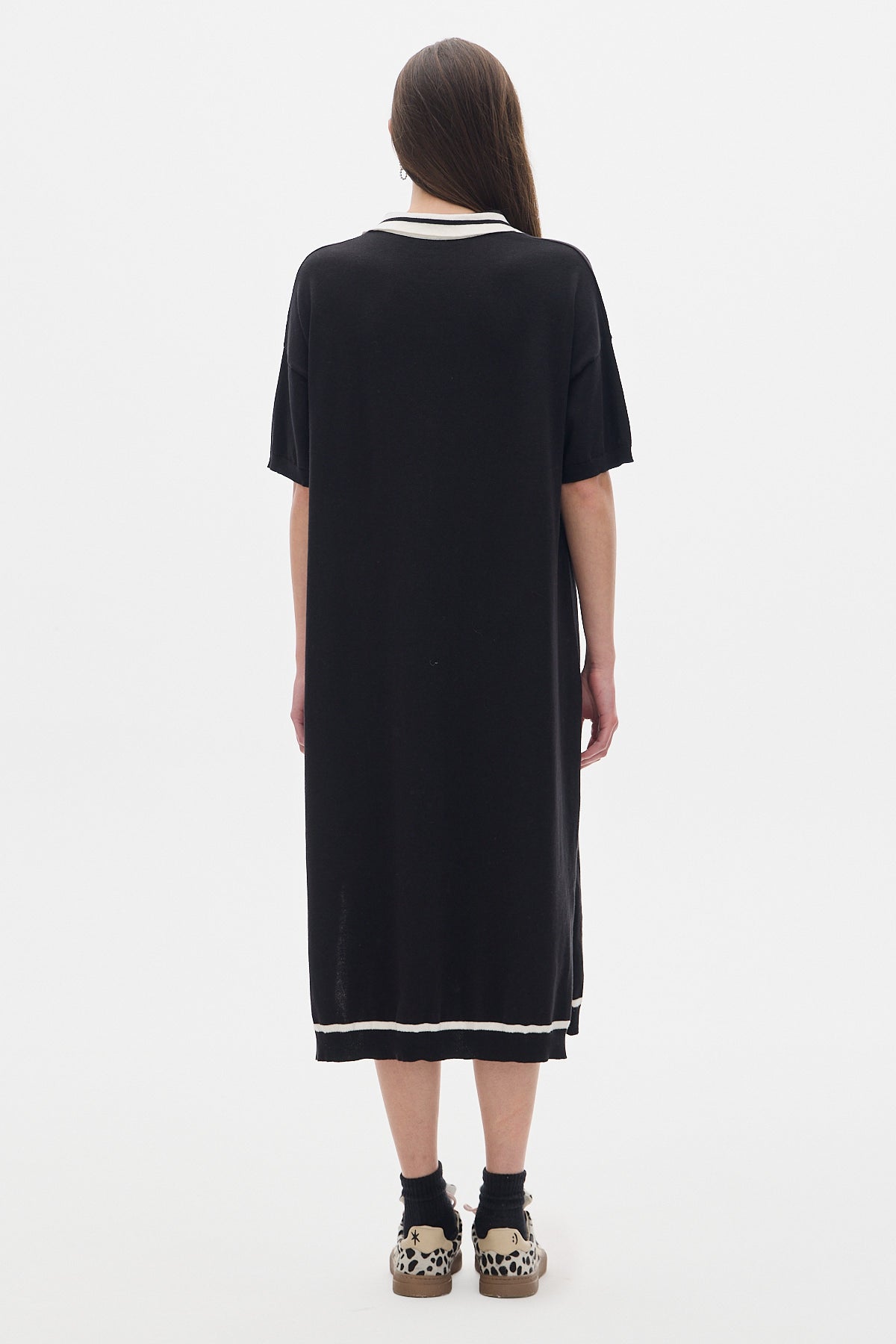 Pol Knit Dress_Black