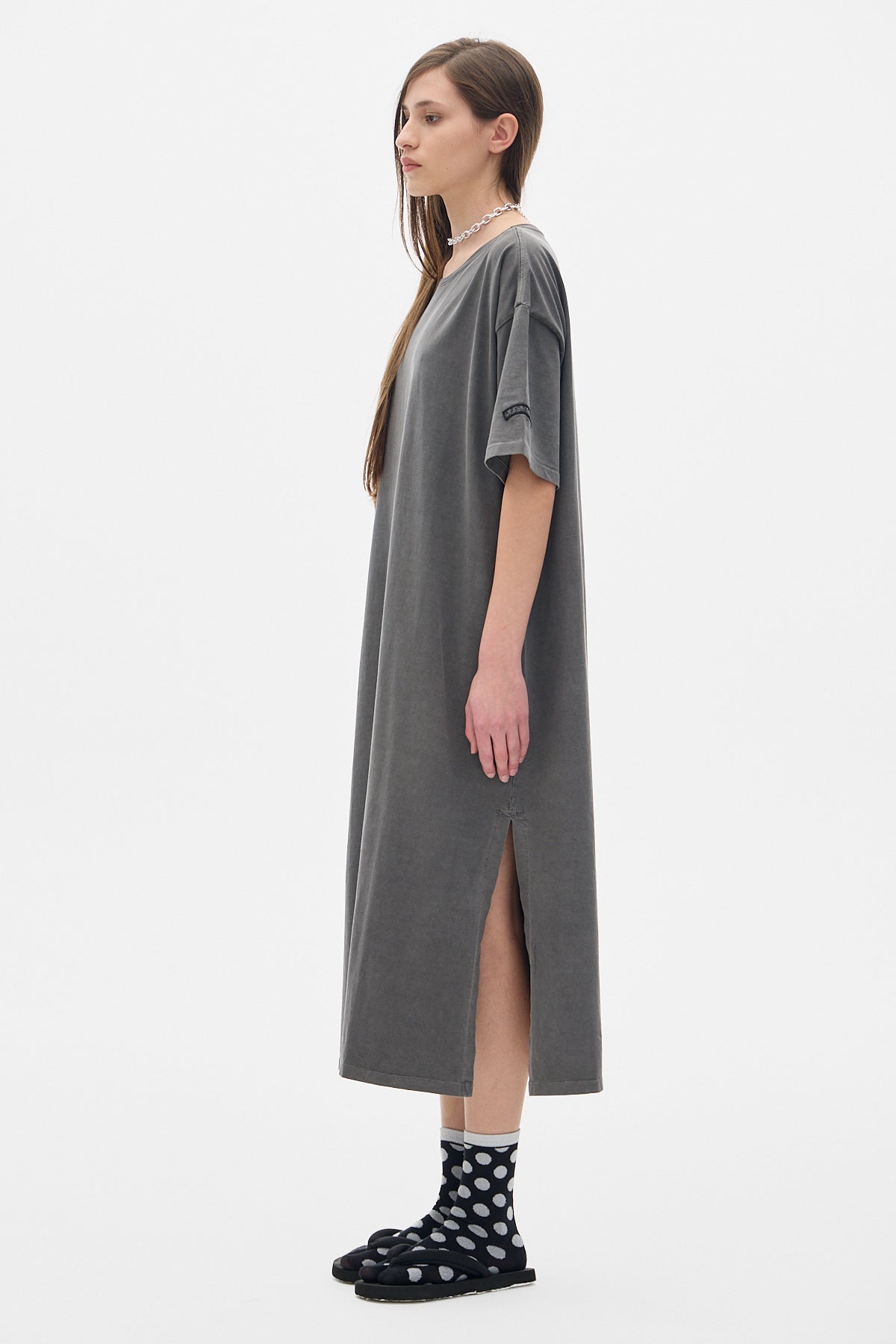 Pad Dress_Grey