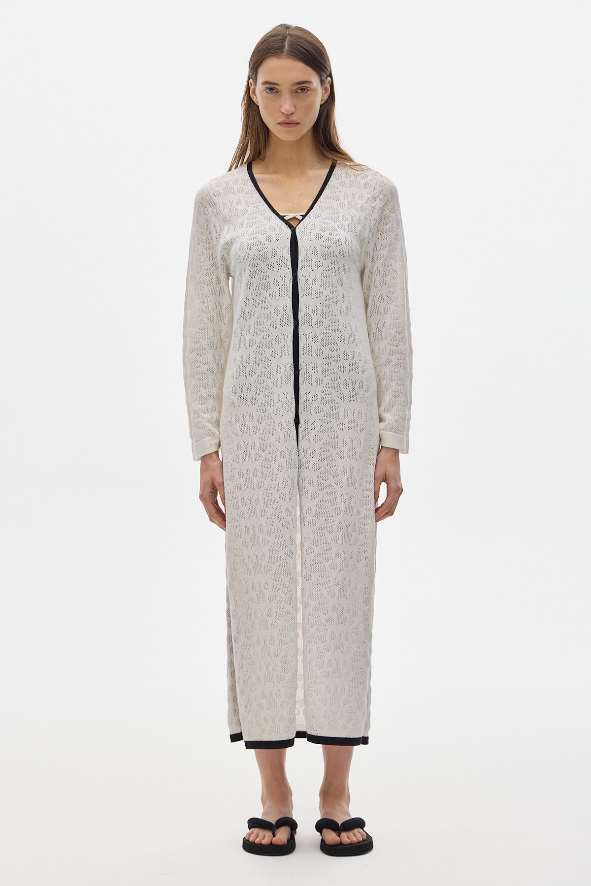 Ravi Knit Tunic Dress_Off White L / Off White Ravi Knit Tunic Dress_Off White L / Off White