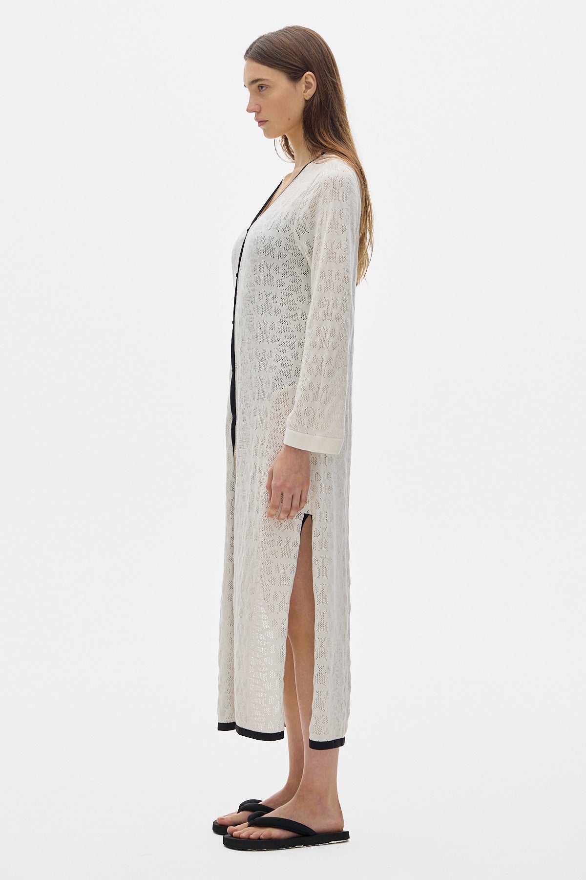 Ravi Knit Tunic Dress_Off White