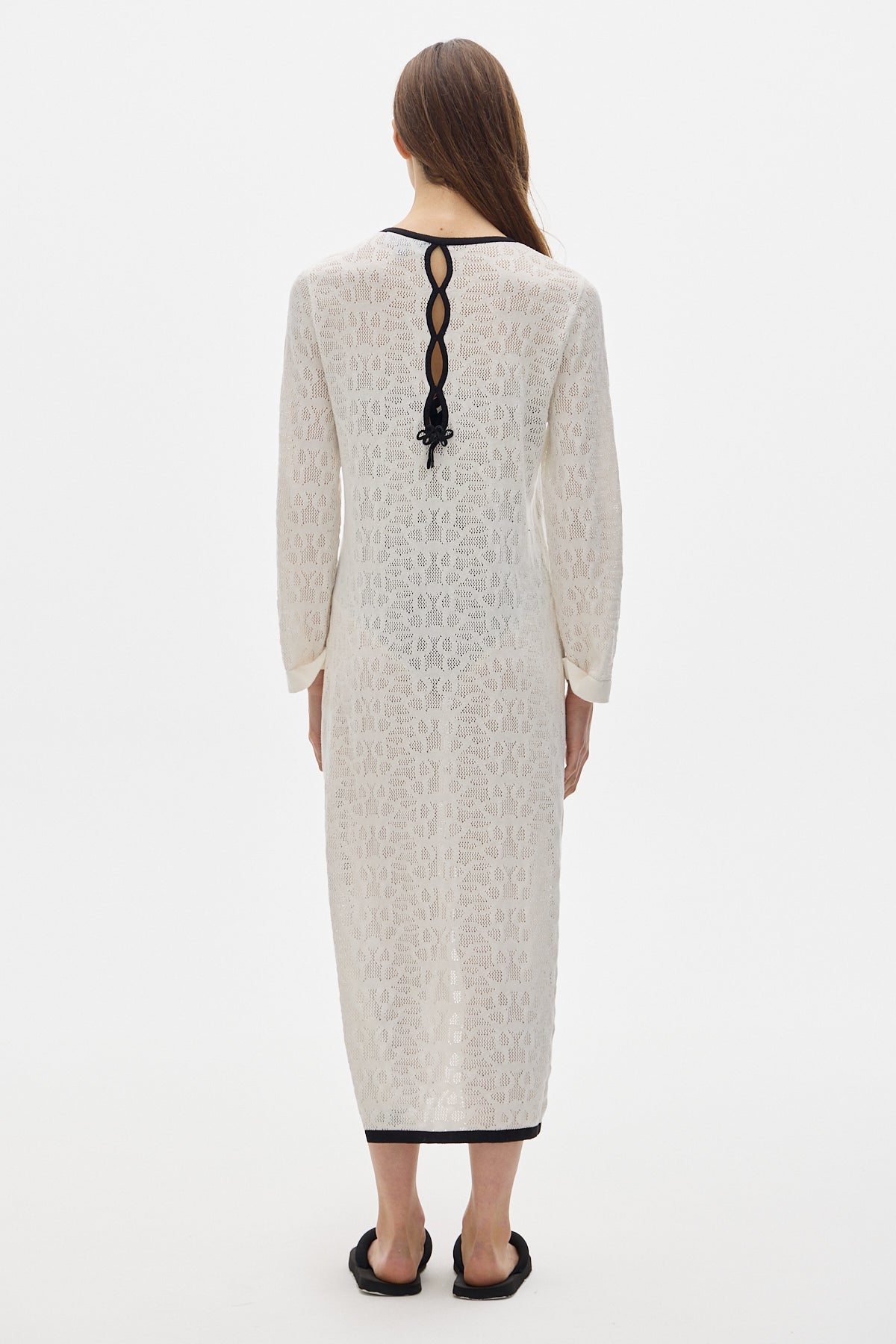 knit tunic dress Ravi Knit Tunic Dress_Off White