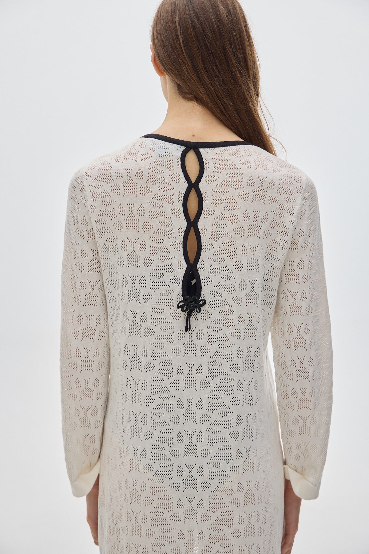 Ravi Knit Tunic Dress_Off White