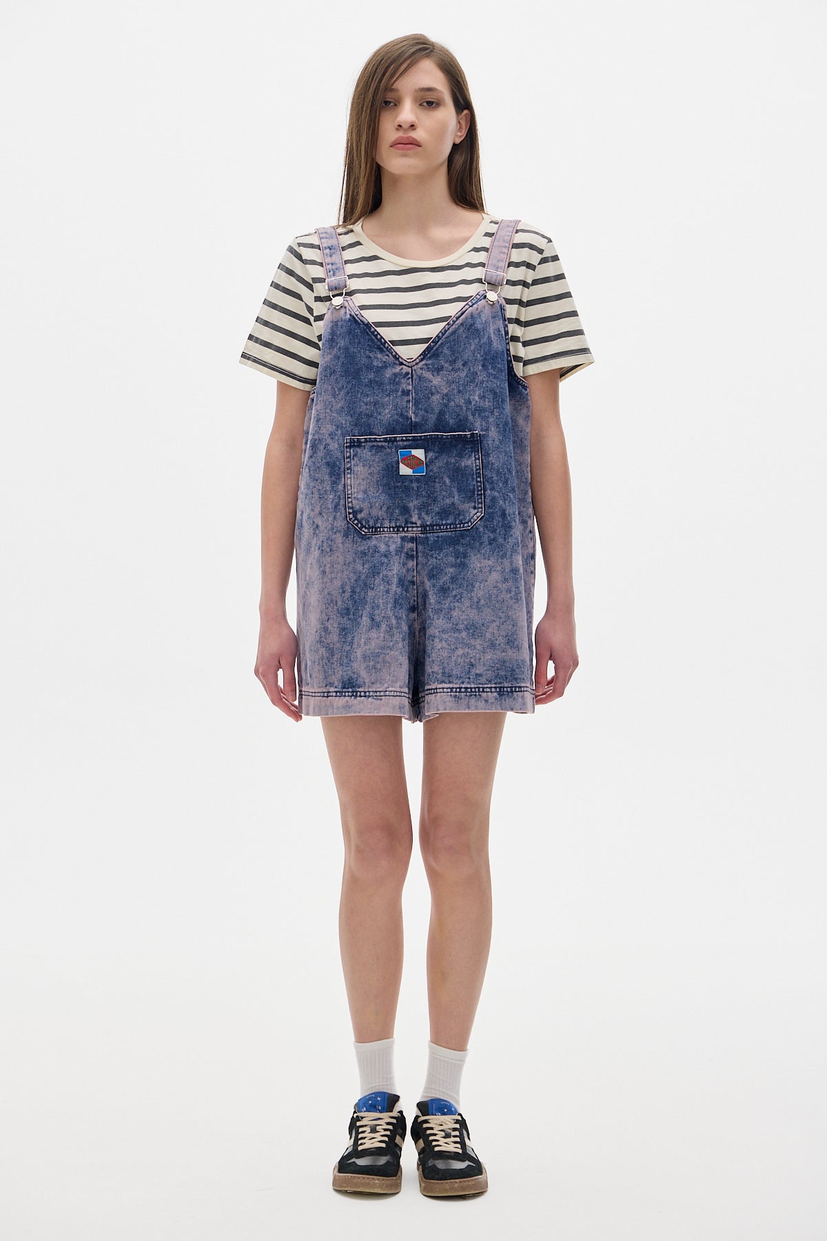 Zen Denim Overall_Rose Washed