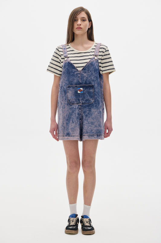 Zen Denim Overall_Rose Washed