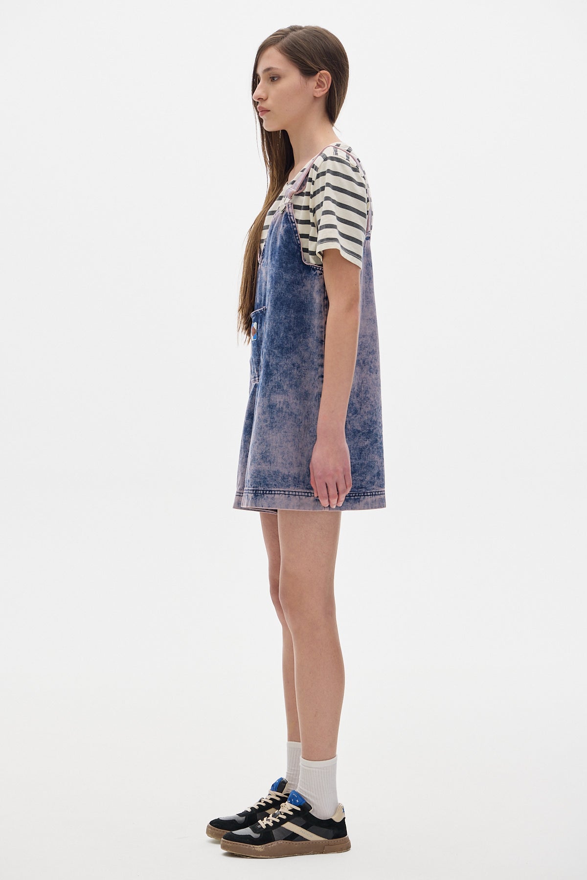 Zen Denim Overall_Rose Washed