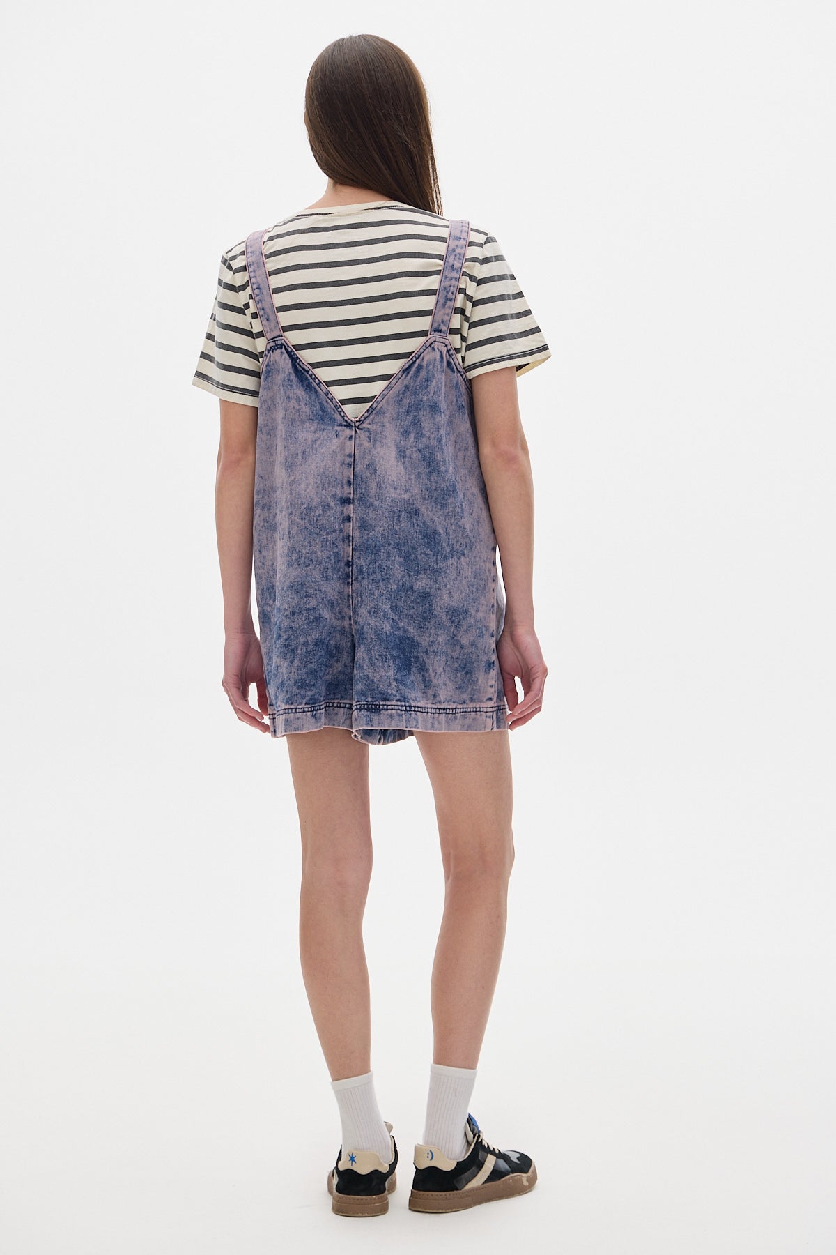 Zen Denim Overall_Rose Washed
