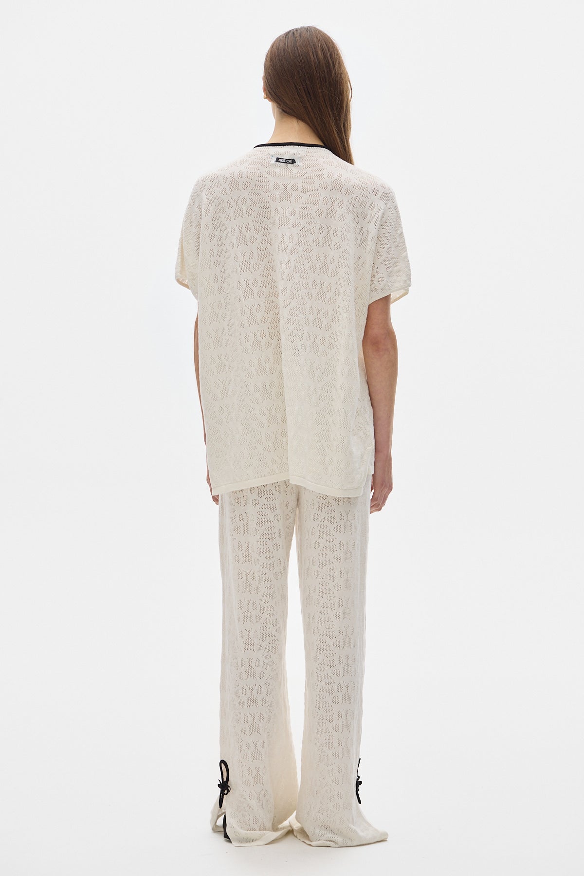 Meta Knit Blouse_Off White