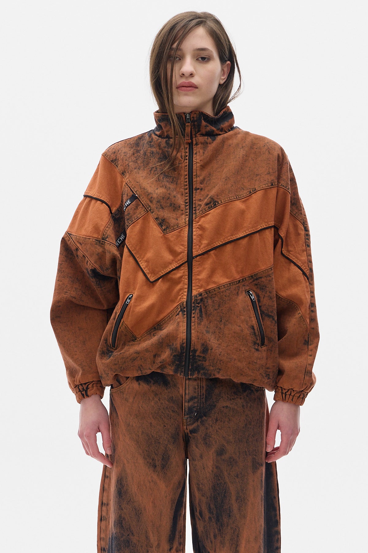 Olimpica Denim Jacket_Rust Washed