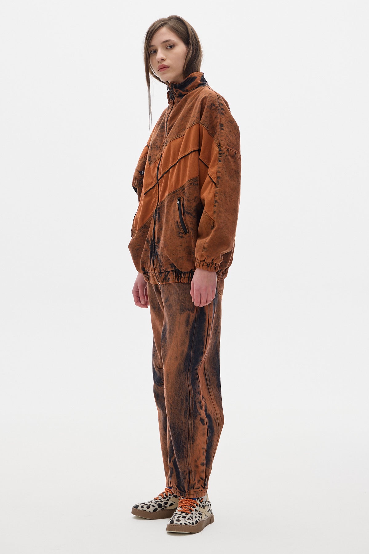 Olimpica Denim Jacket_Rust Washed