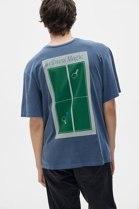 Koi Graphic T-Shirt_Blue