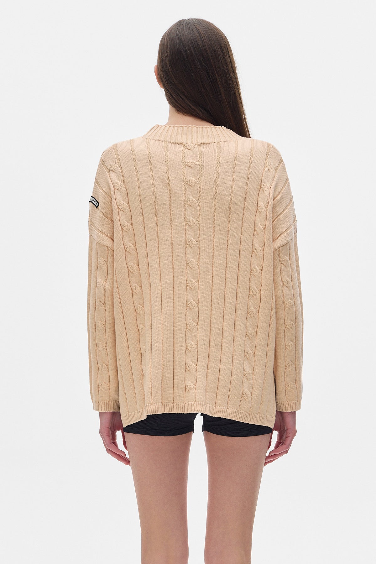 Serge Knit Sweater_Peach