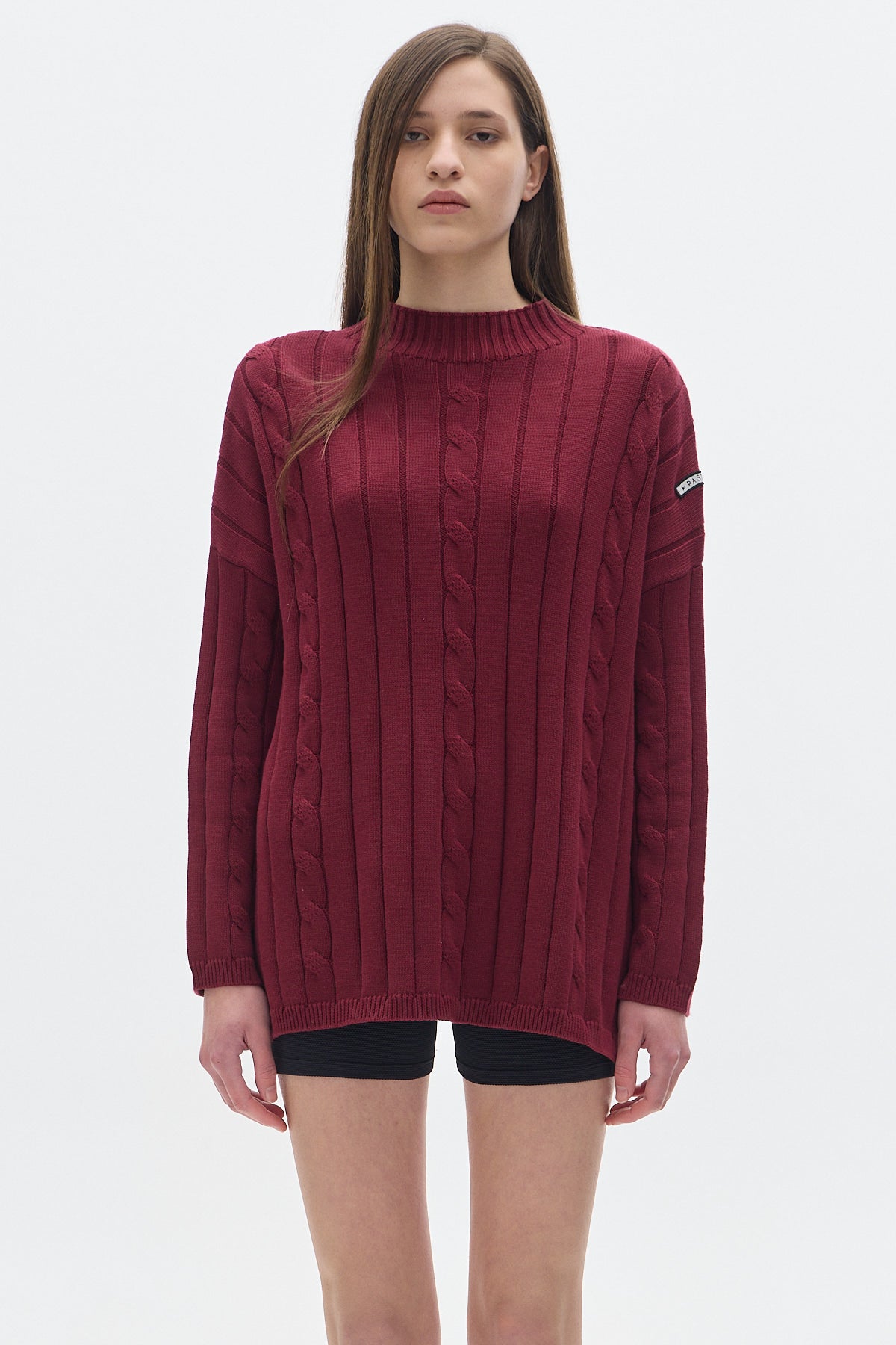 Serge Knit Sweater_Bordeaux