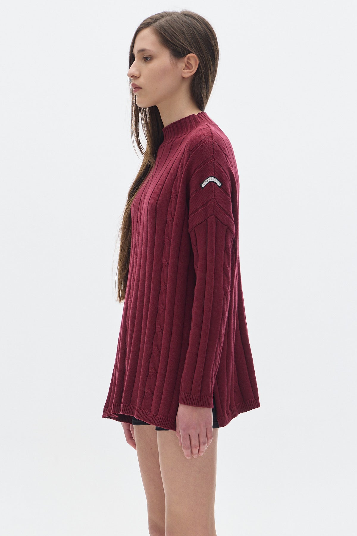 Serge Knit Sweater_Bordeaux