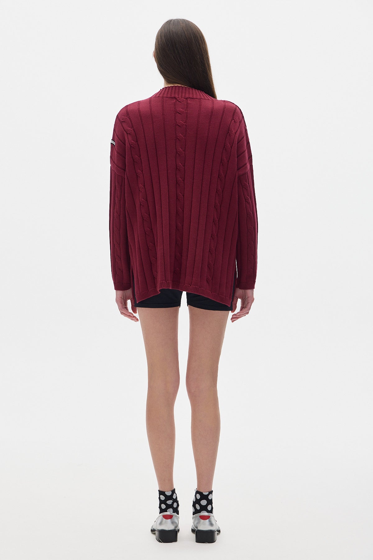 Serge Knit Sweater_Bordeaux