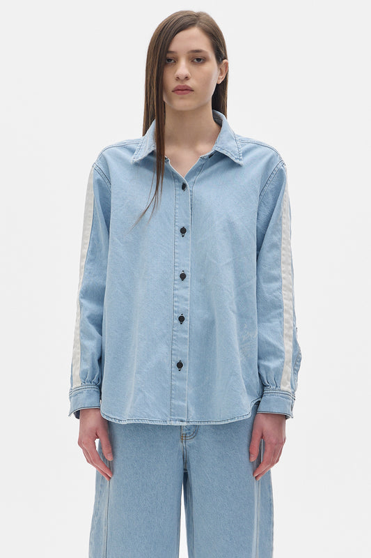 Noble Denim Shirt_Baby Blue