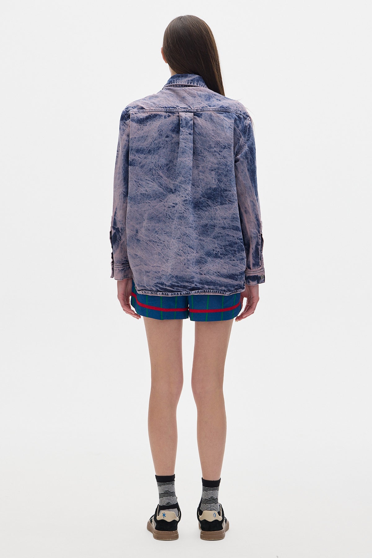 Noble Denim Shirt_Rose Washed