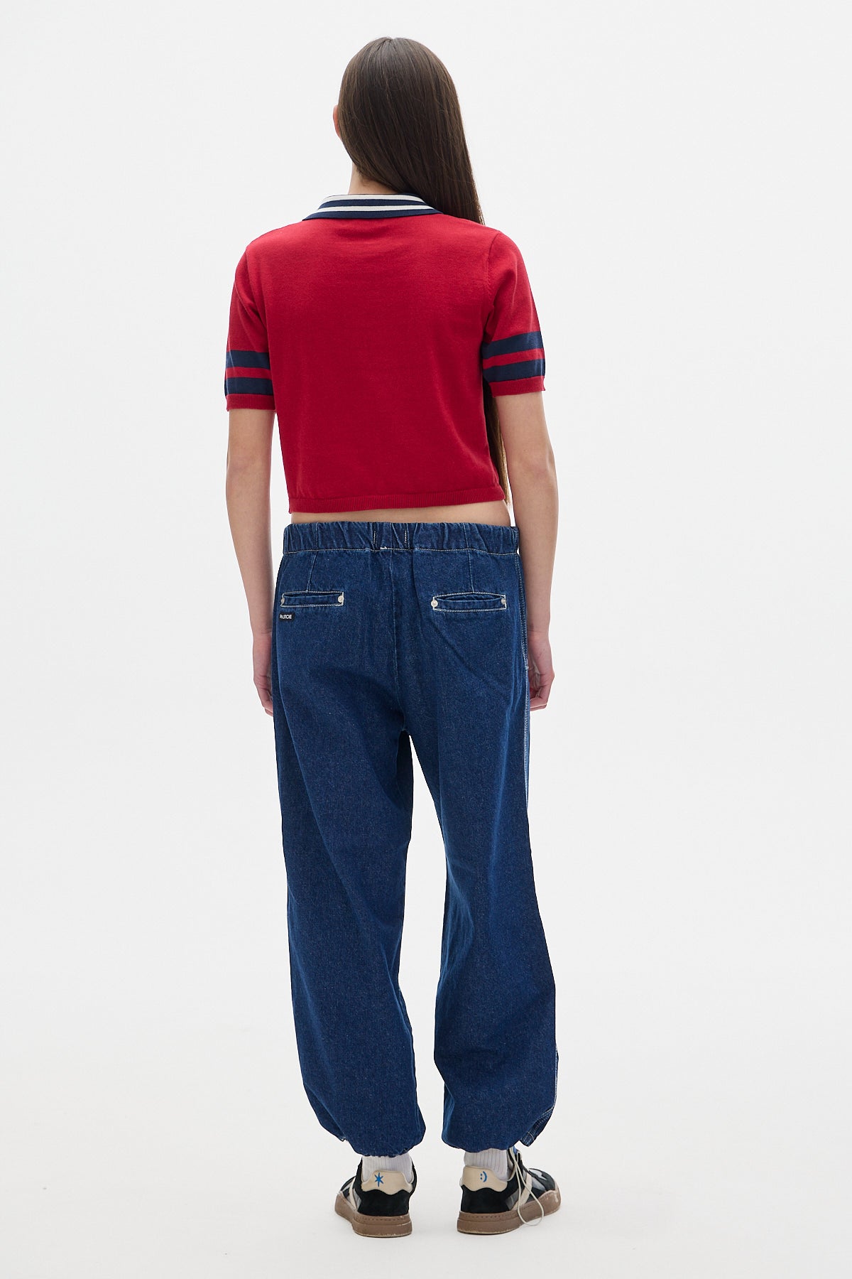 Parachute Denim Pants_Deep Blue