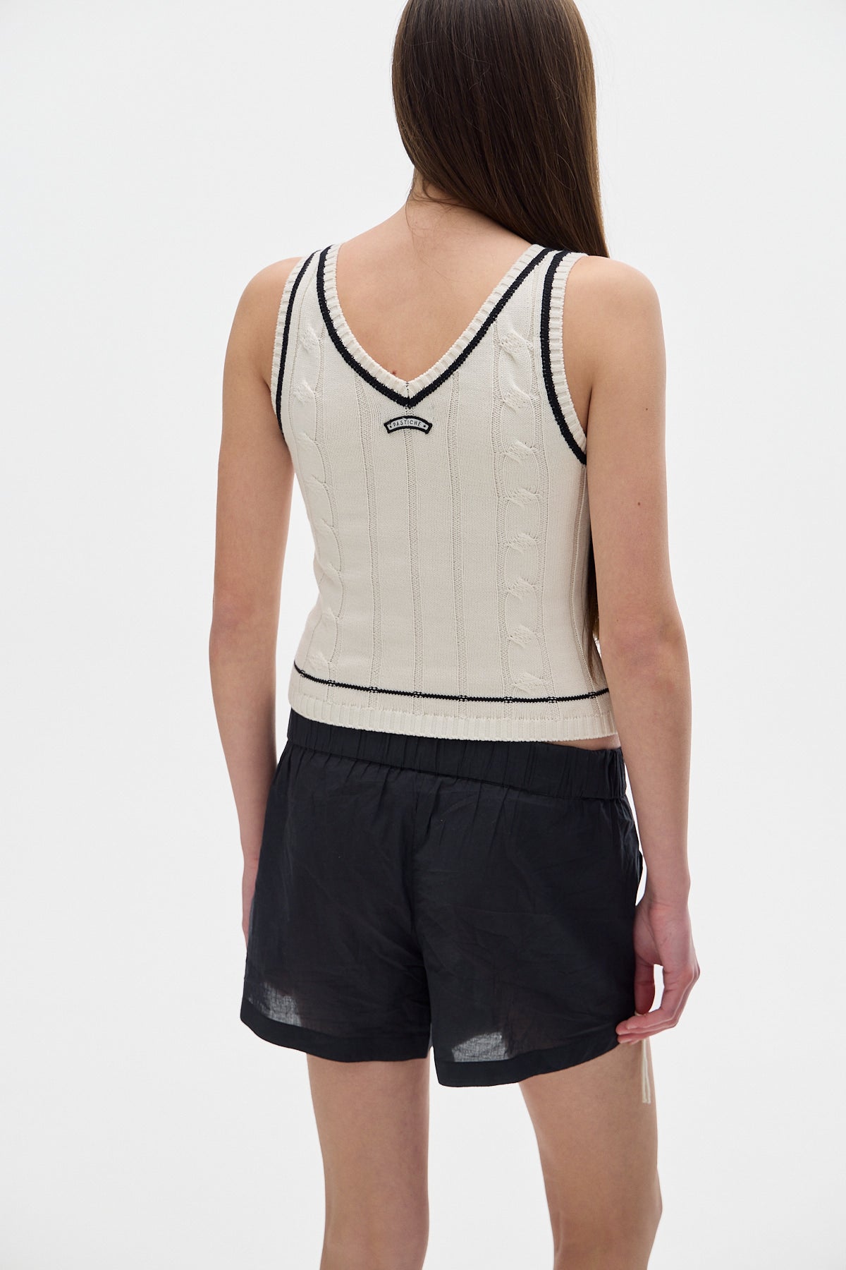Morgan Knit Tank Top_Cream