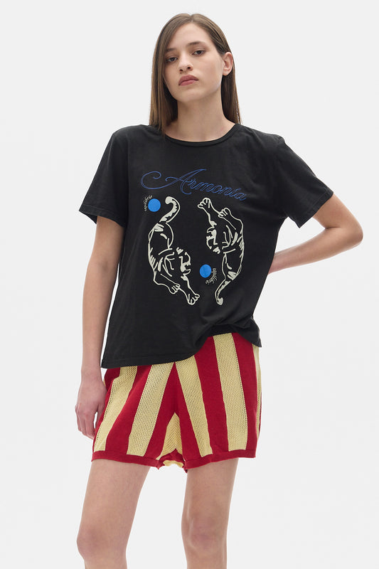 Atenas Graphic T-Shirt_Harmony Black