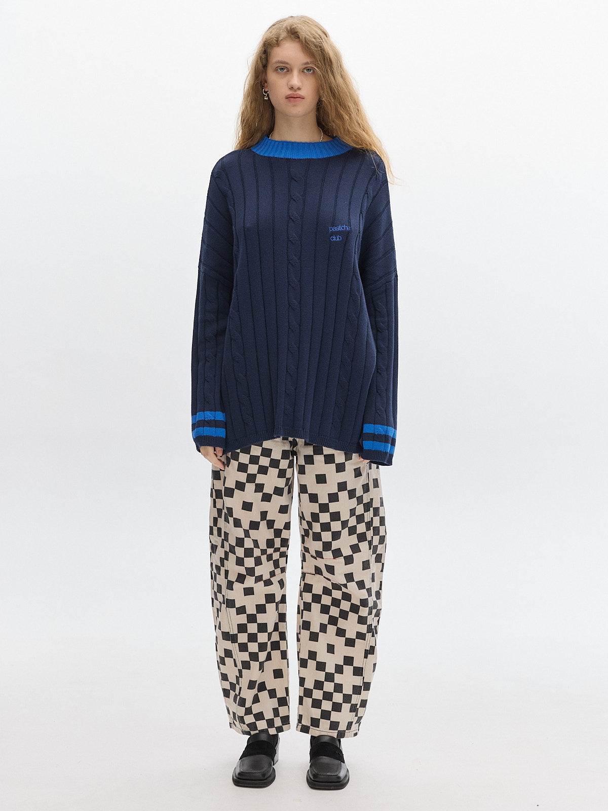 Serge Sporty Knit sweater _ Blue