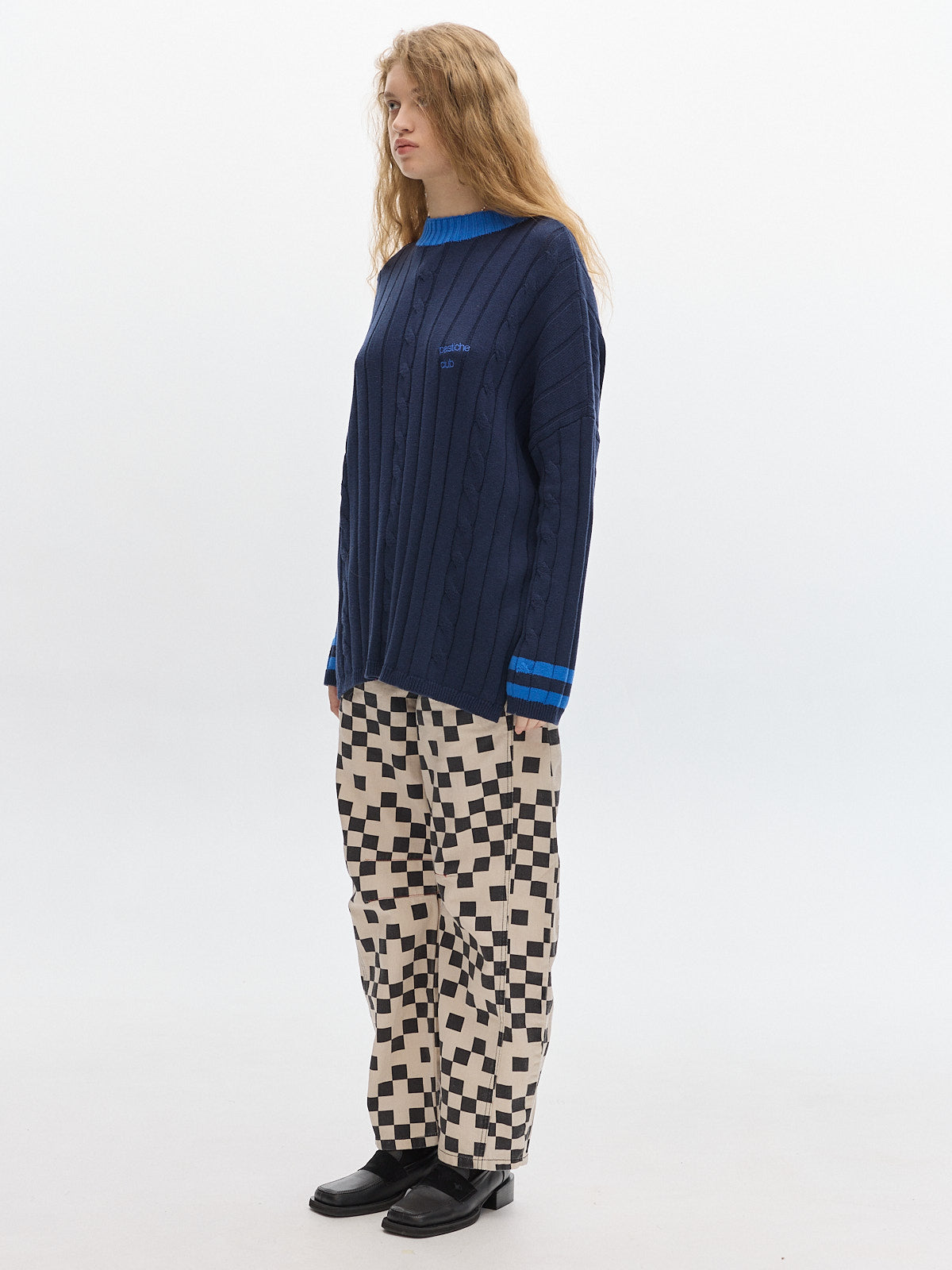 Serge Sporty Knit sweater _ Blue