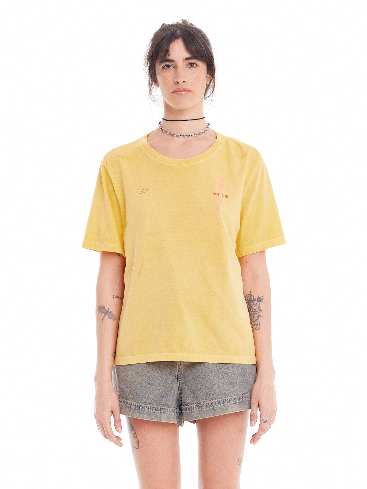 Swan t-shirt _ Yellow