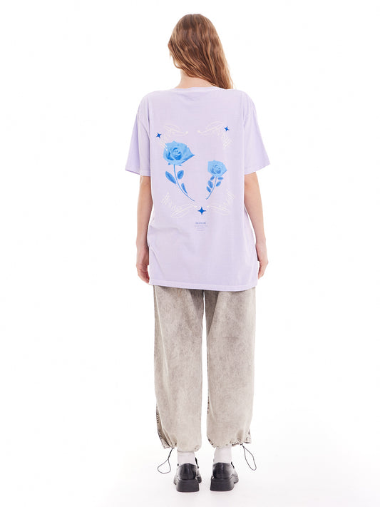 Pastiche Club t-shirt  _ Lilac
