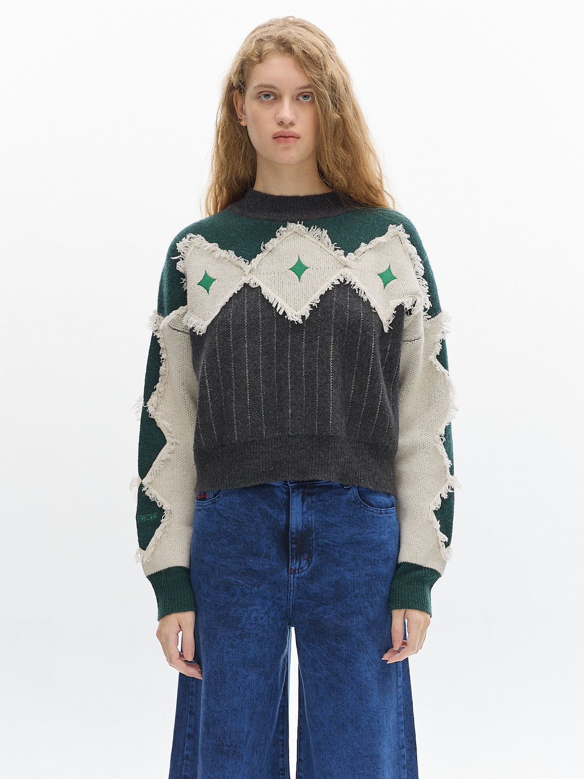 Alpes Knit sweater _ Green