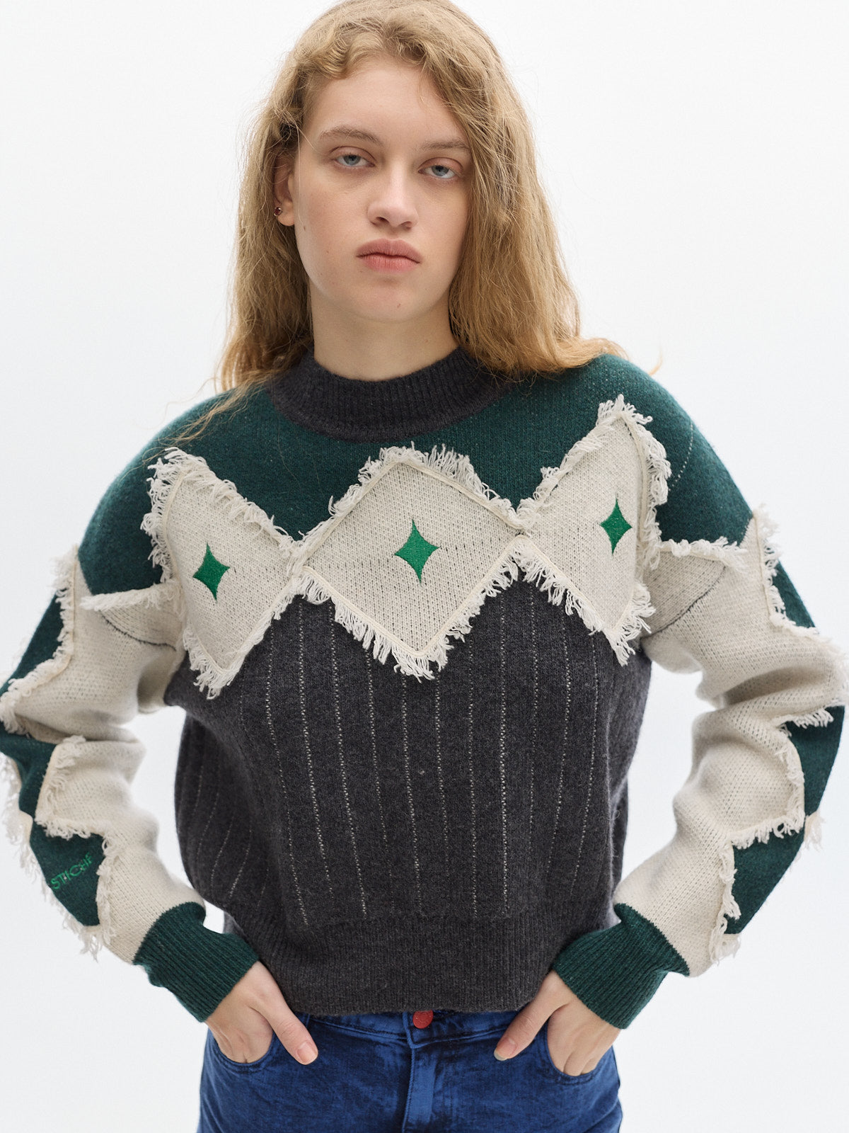 Alpes Knit sweater _ Green